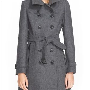 Burberry Gray Trench Coat